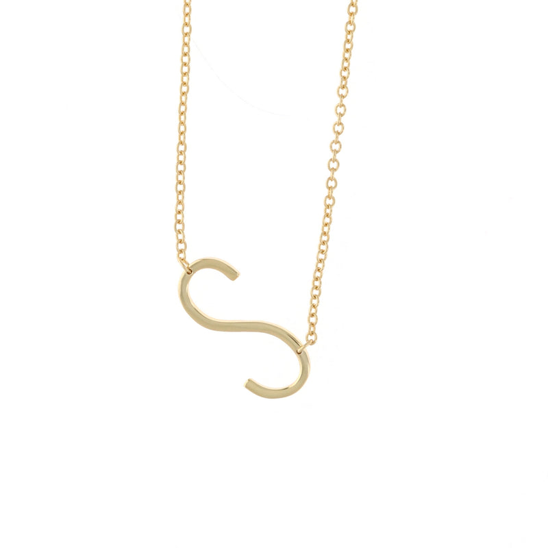 Letter S Necklace