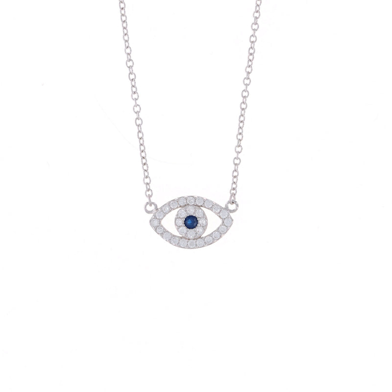 Blue Evil Eye Necklace