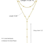14K Gold Plated Bracelets for Women Waterproof, Jewelry Sets Trendy Thin Dainty Stackable Cuban Link Paperclip Chain Bracelet Pack Fashion Accessories Gifts for Womens