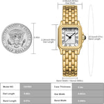 CHEETAH Gold Watch for Women – Vintage-Inspired Elegance