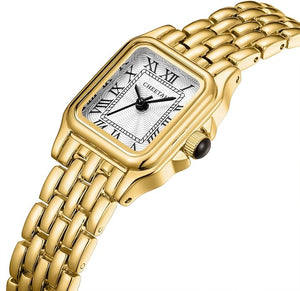 CHEETAH Gold Watch for Women – Vintage-Inspired Elegance