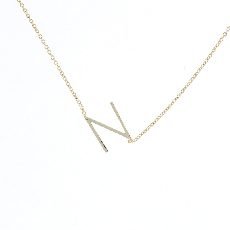 Letter N Necklace
