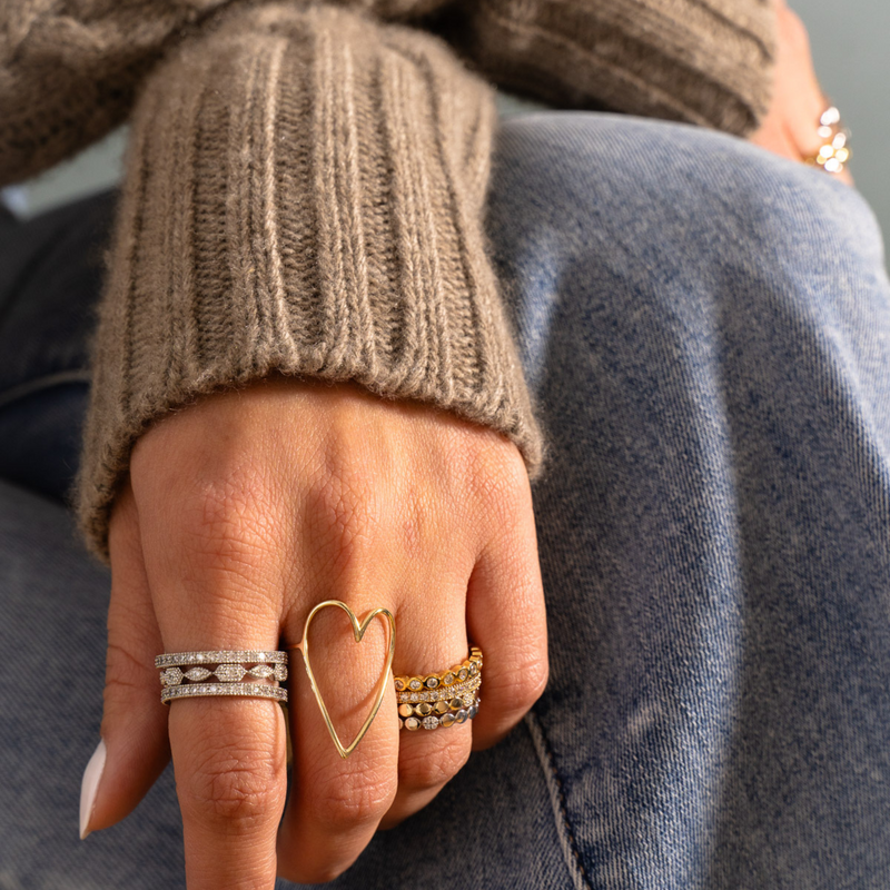 Open Heart Ring