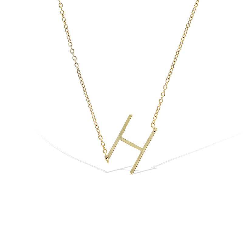 Letter H Necklace