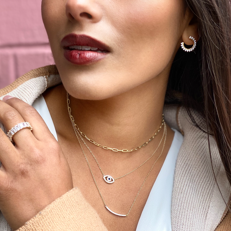 Blue Evil Eye Necklace