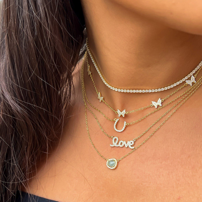 Butterfly Choker Necklace