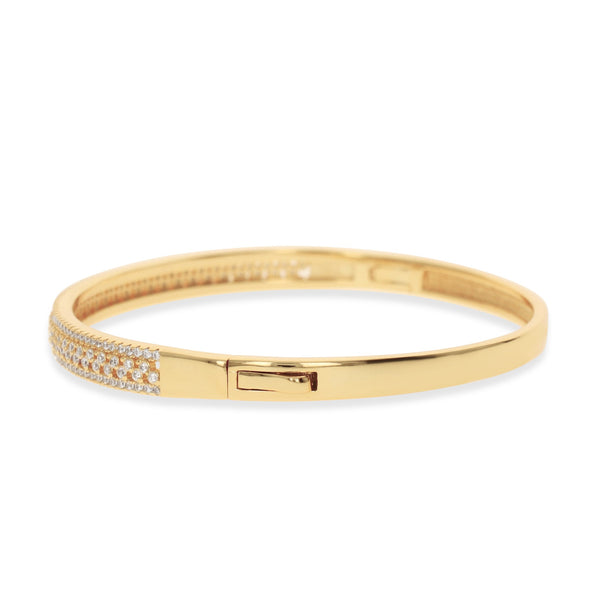 Wave Bangle Bracelet