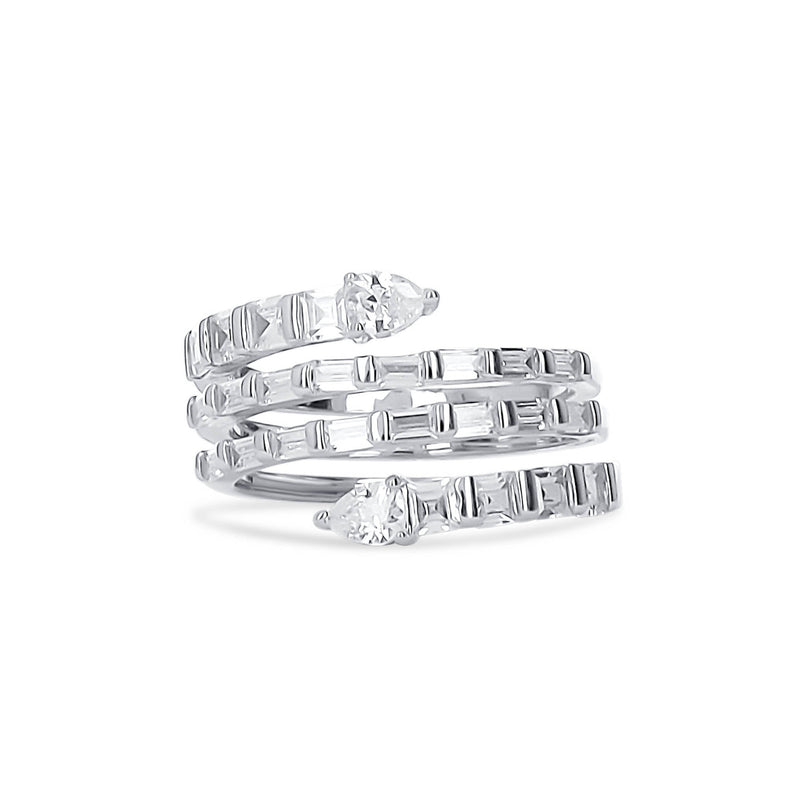 Triple Row Wrap Ring