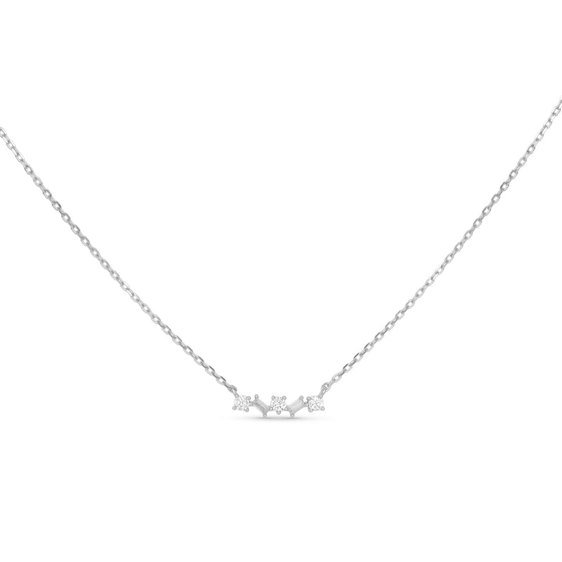 Baguette Bar Necklace