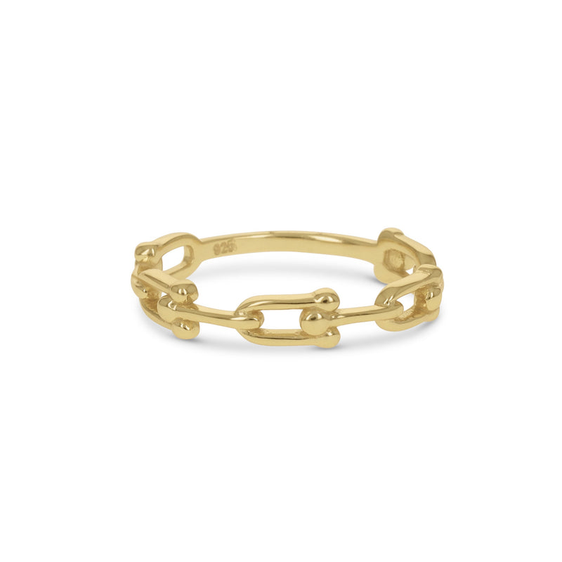 Oval Link Ring