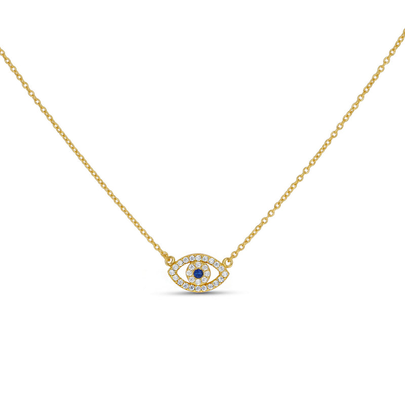 Blue Evil Eye Necklace