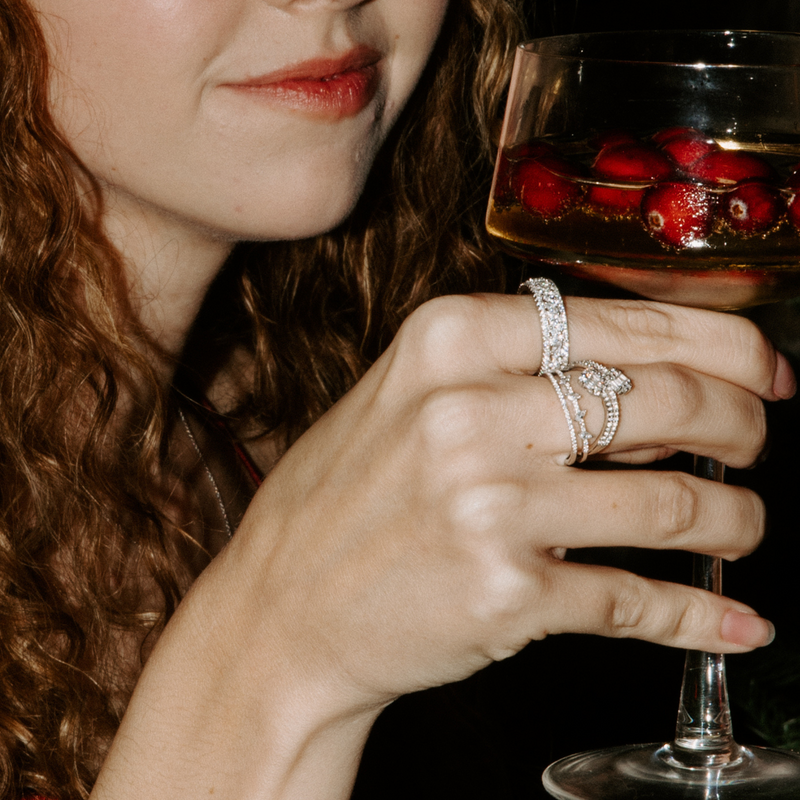 Marquise Layered Ring