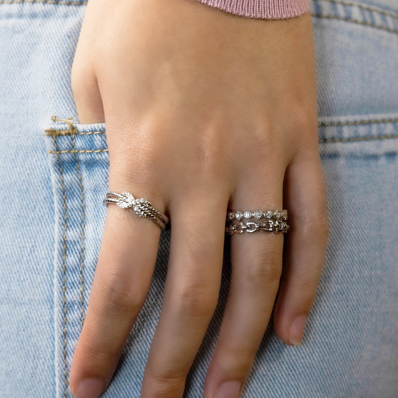Twist Criss Cross Ring