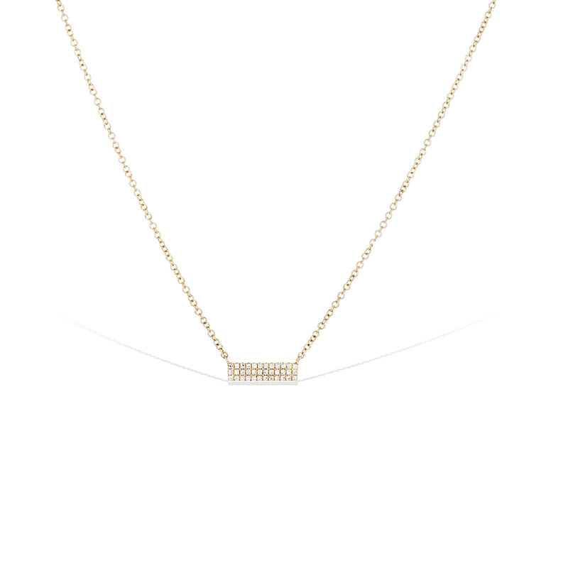 Diamond Petite Bar Necklace