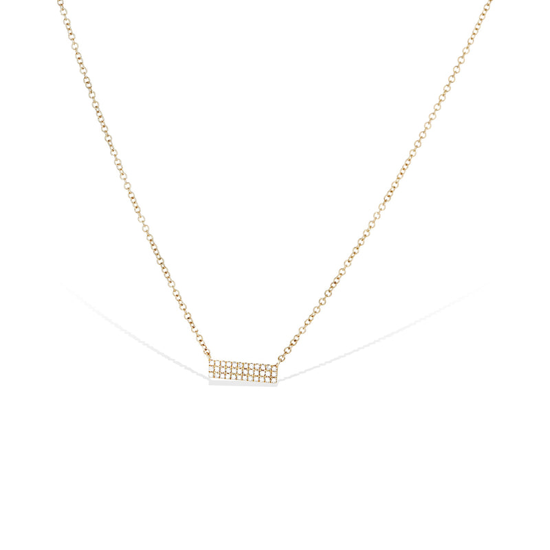Diamond Petite Bar Necklace