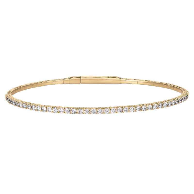 Diamond Tennis Bangle Bracelet