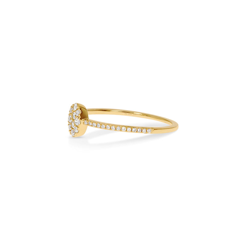 Oval Diamond Ring