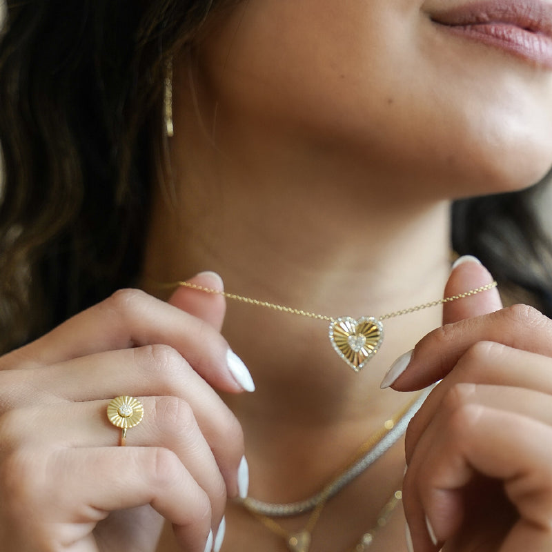 Starburst Diamond Ring