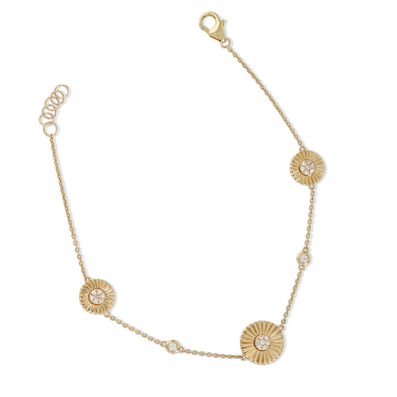 Starburst Diamond Bracelet