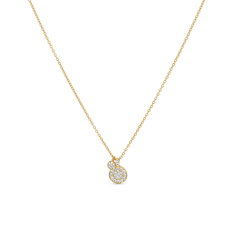 Dainty Disc Charm Necklace