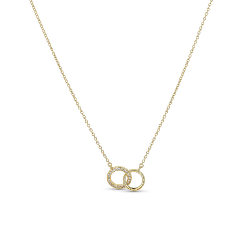 Infinity Oval Necklace