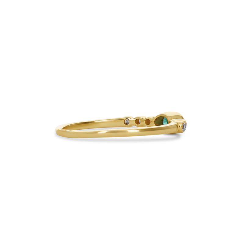 Oval Emerald Ring