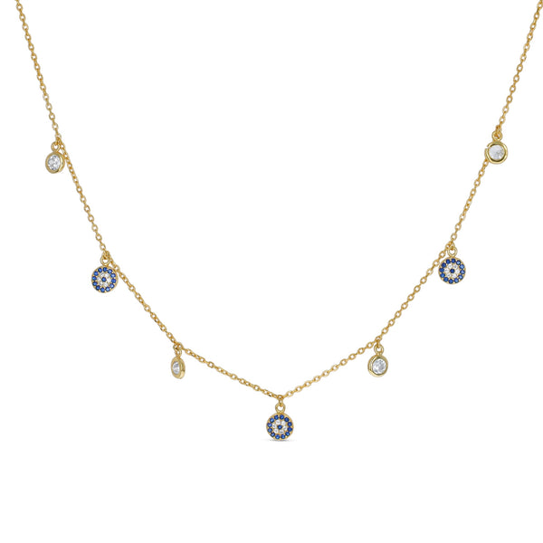 Evil Eye Charm Choker