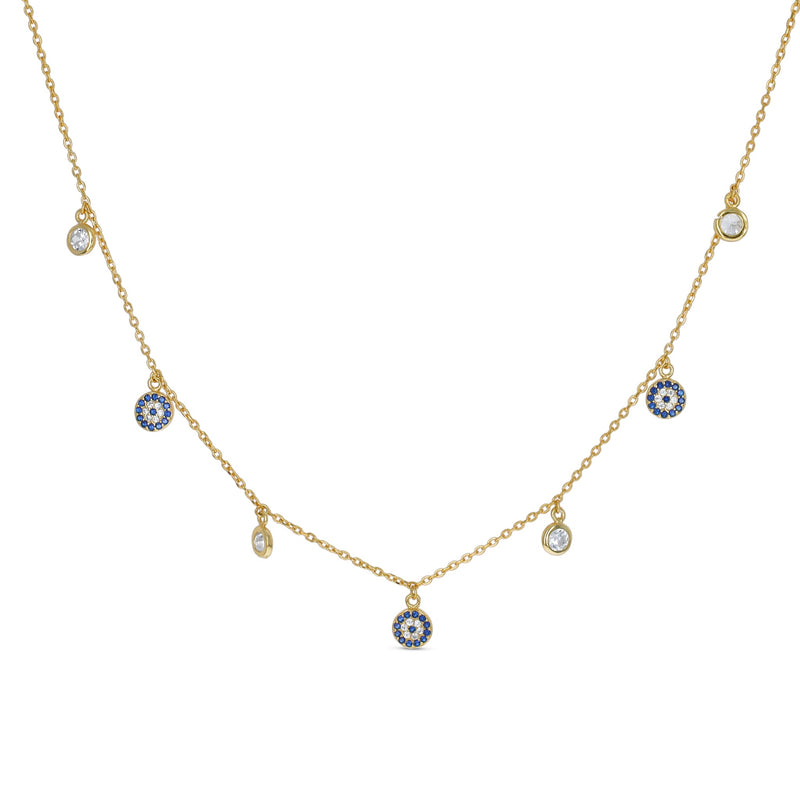 Evil Eye Charm Choker