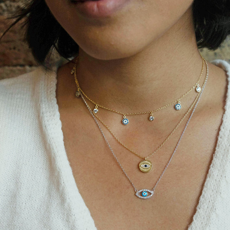 Evil Eye Charm Necklace