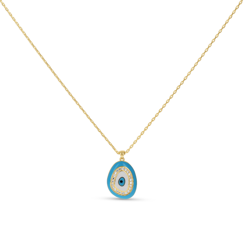 Colorful Evil Eye Necklace
