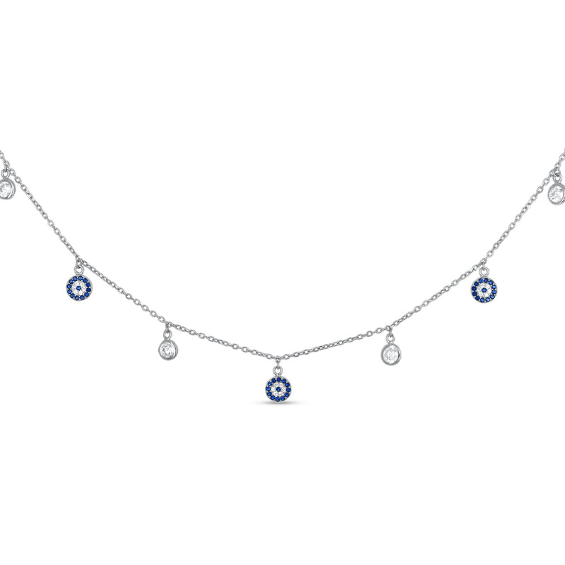 Evil Eye Charm Choker