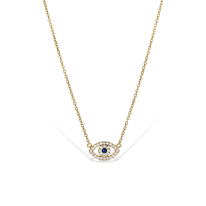 Blue Evil Eye Necklace