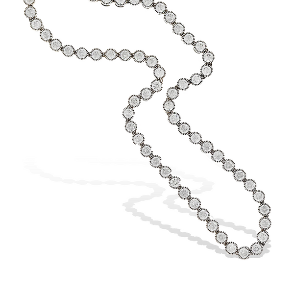 Bezel Tennis Necklace