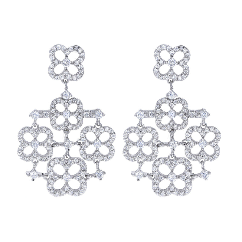 Quilted Clover Drops