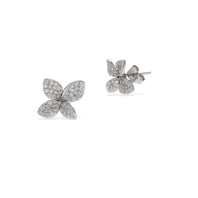 Gardenia Stud Earrings