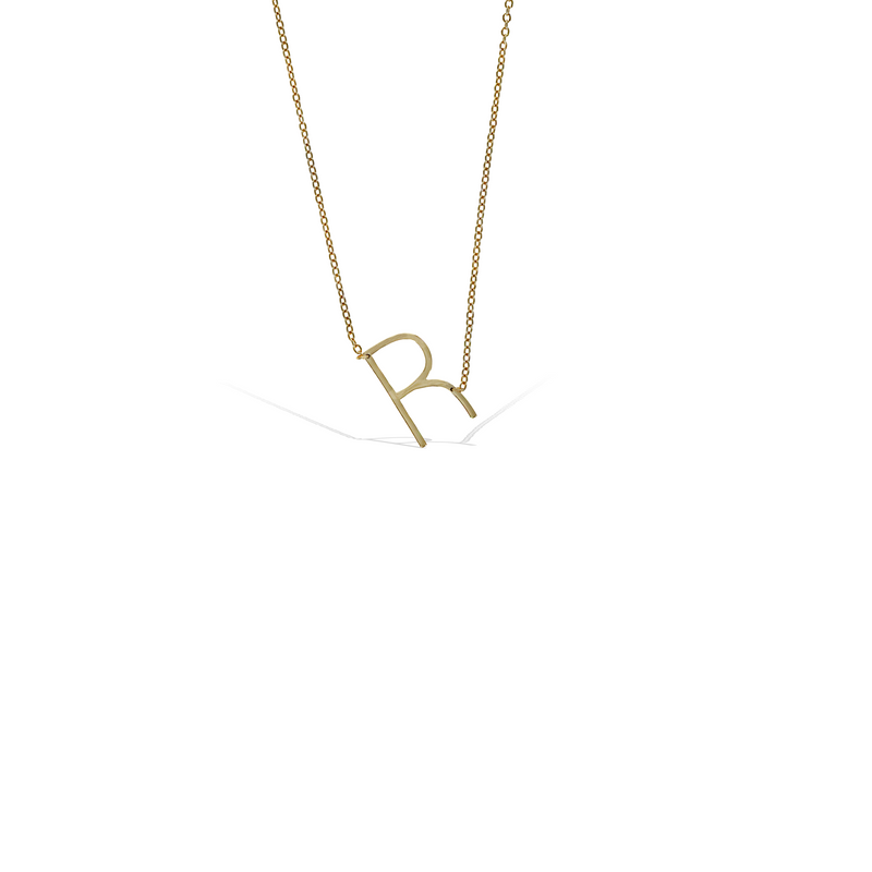 Letter R Necklace