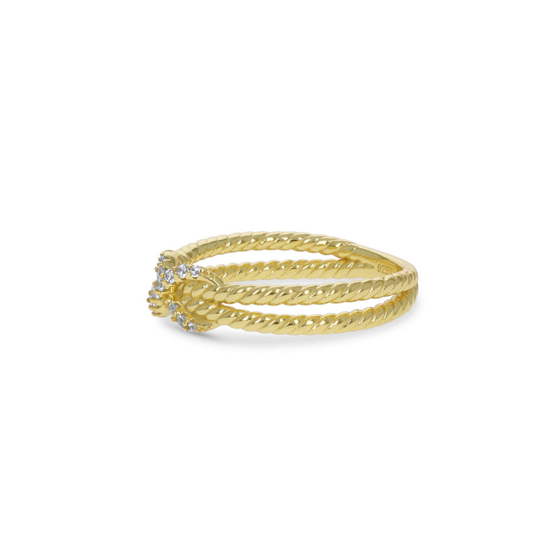 Twist Criss Cross Ring