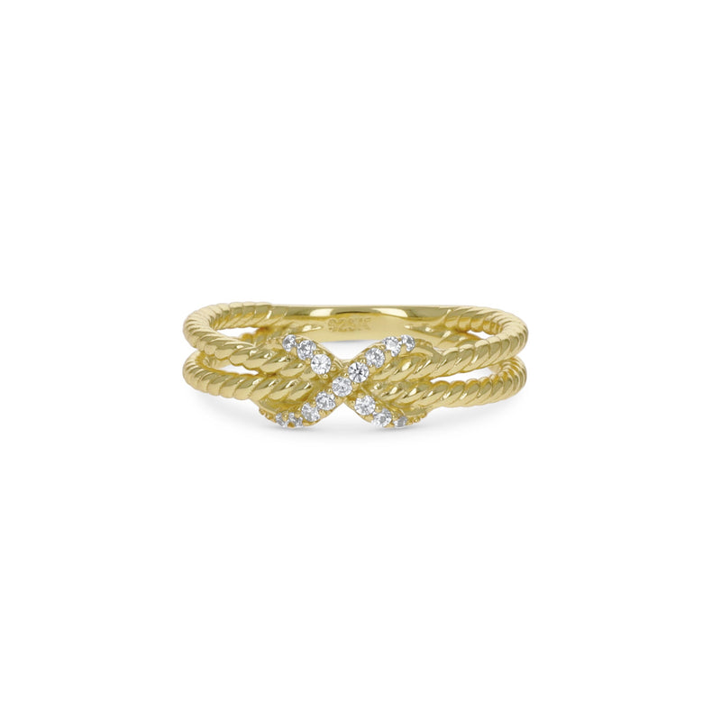Twist Criss Cross Ring