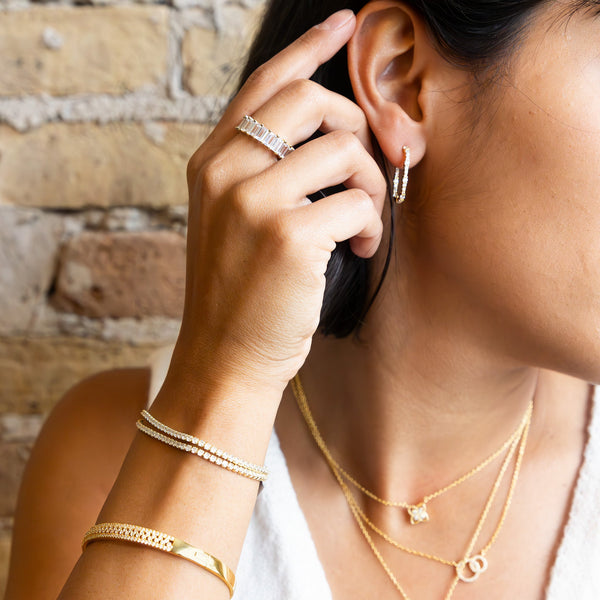 Baguette Eternity Band