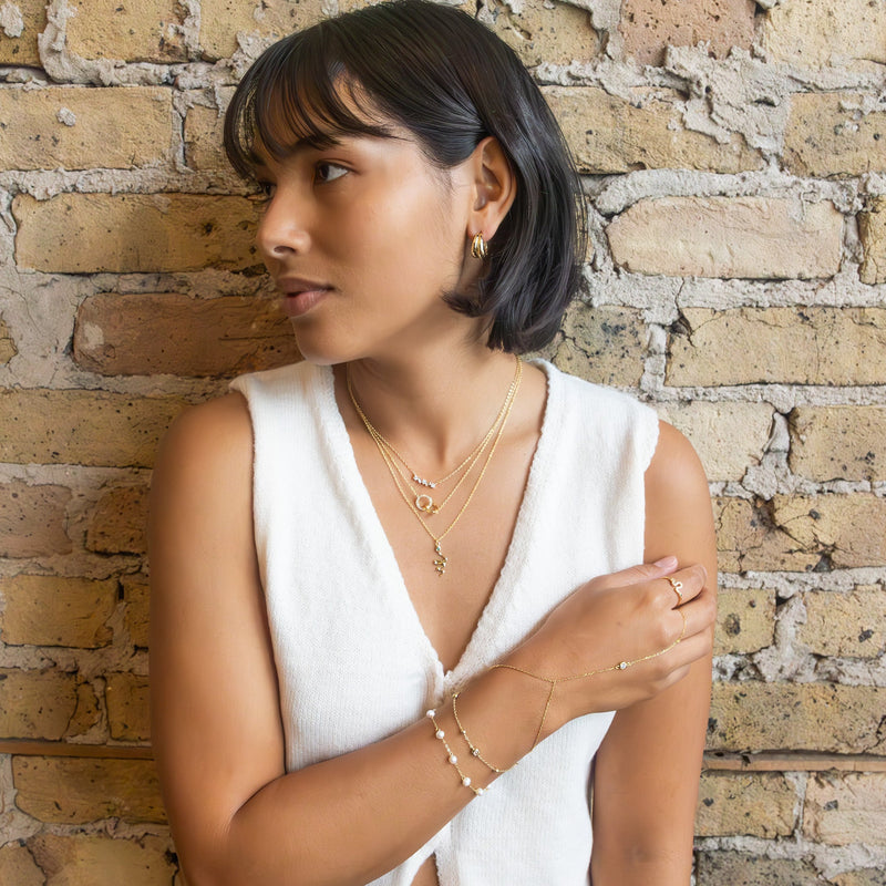 Baguette Bar Necklace