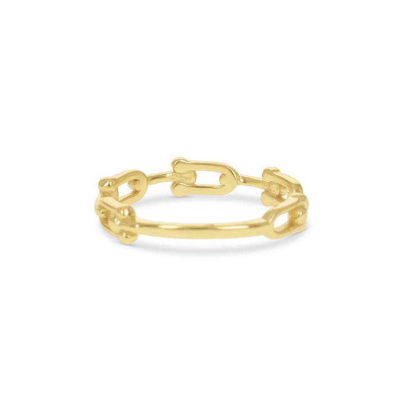Oval Link Ring