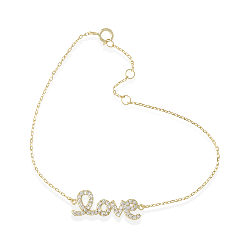 Love Script Bracelet