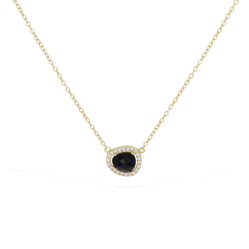 Free Form Onyx Necklace