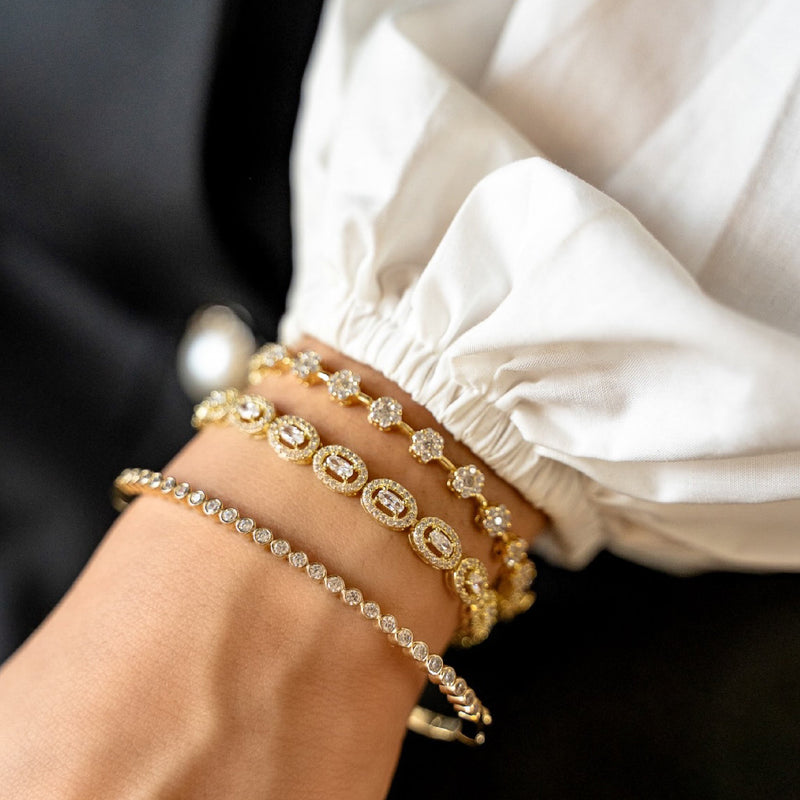 Bouquet Tennis Bracelet