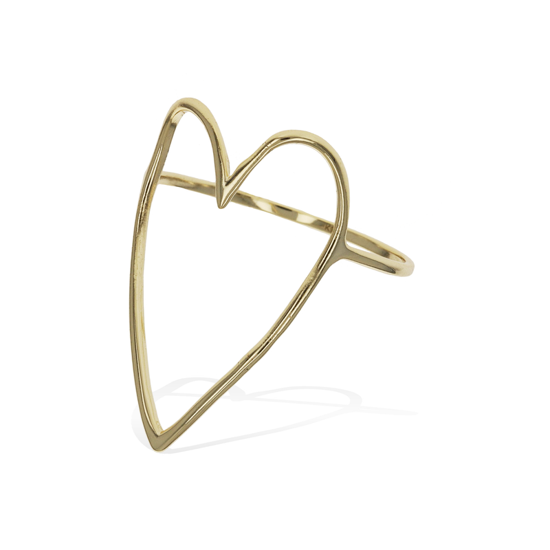 Open Heart Ring