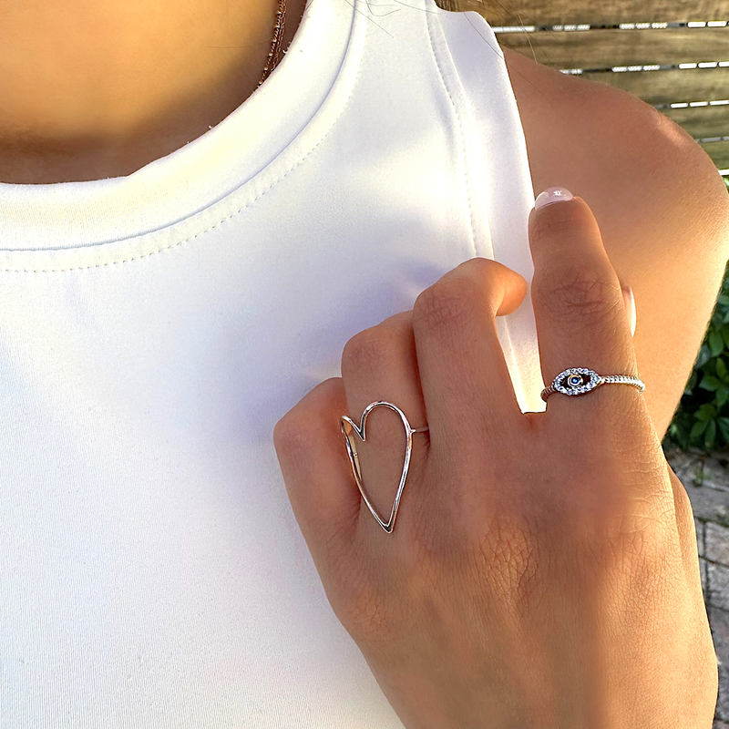 Open Heart Ring