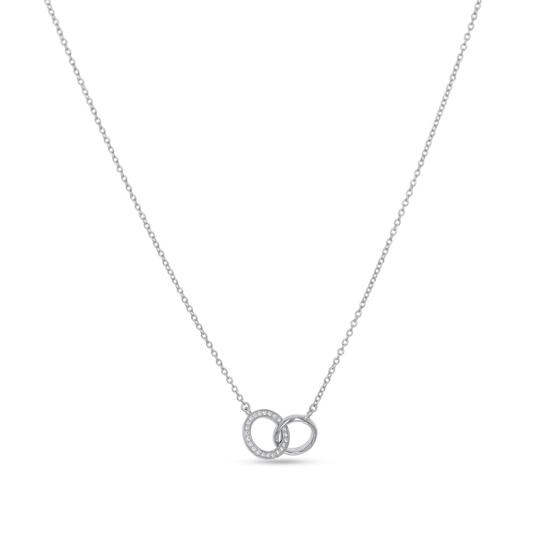 Infinity Oval Necklace