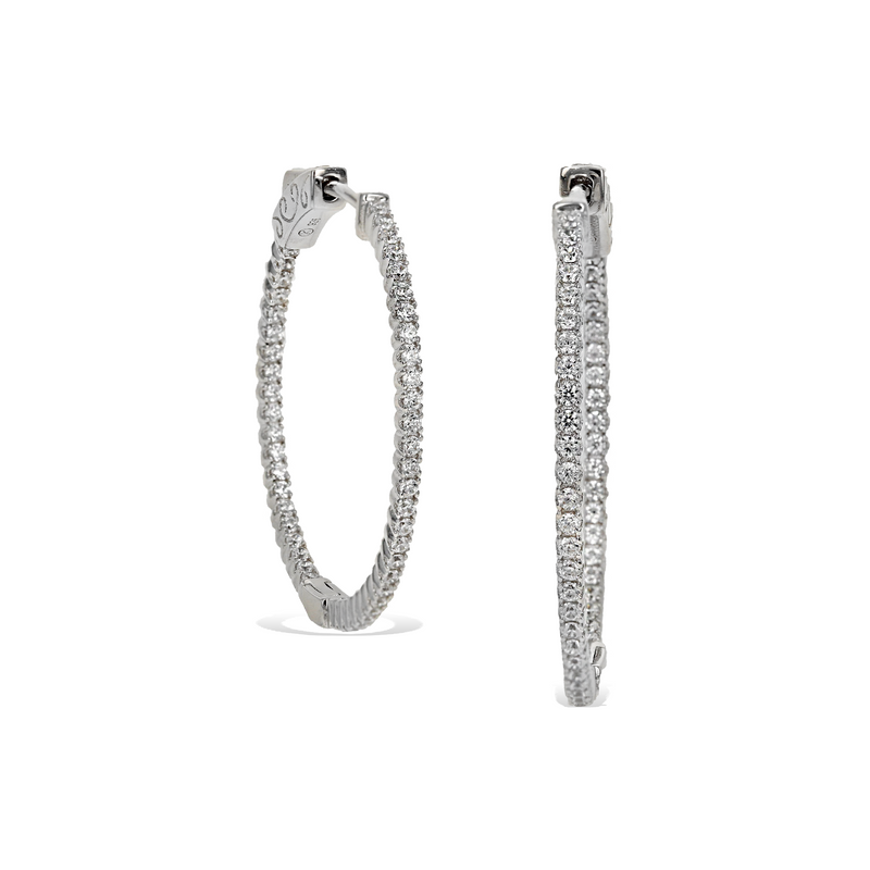 Inside-Outside Hoop Earrings