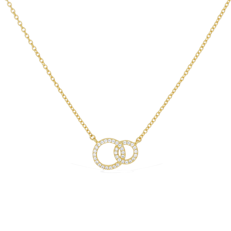 Interlocking Circle Necklace
