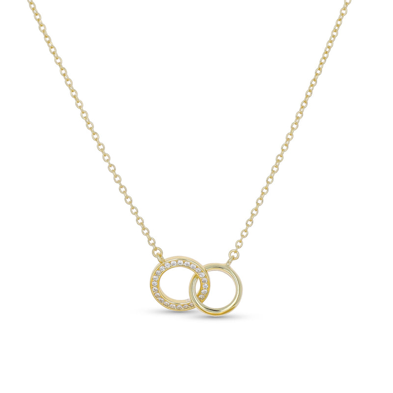 Infinity Oval Necklace